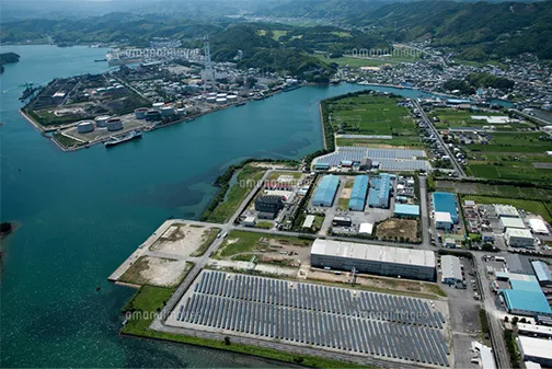 海の近くの街